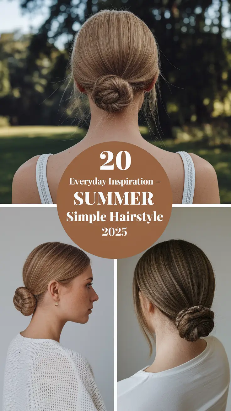 Everyday Inspiration - Summer Simple Hairstyle 2025: Easy & Cute Looks for All Hair Lengths