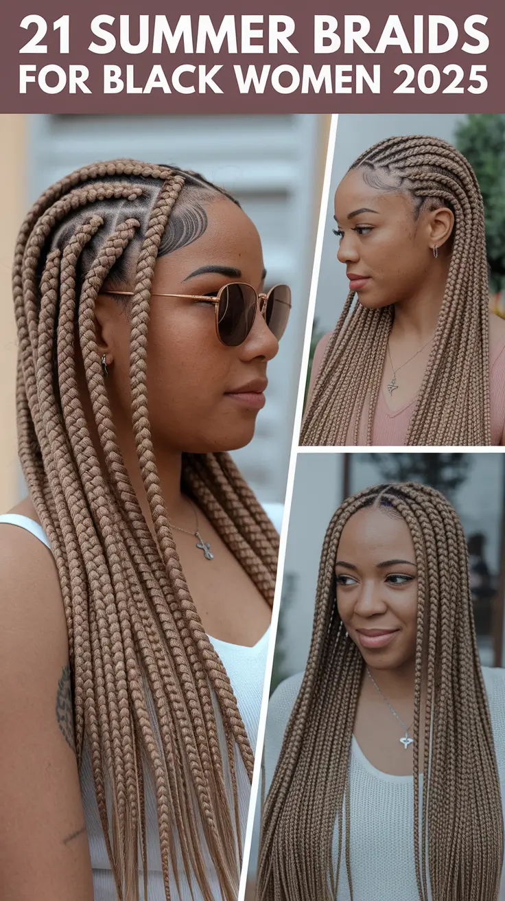 Summer Braids for Black Women 2025: Best Protective Styles for a Hot Season Glow