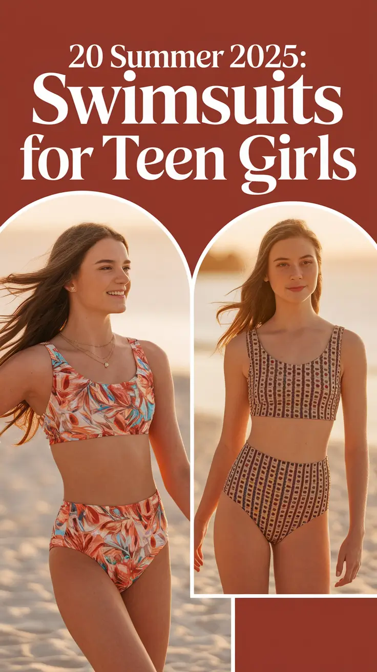 Summer 2025: Swimsuits for Teen Girls That Are Cute, Confident & Pinterest-Ready