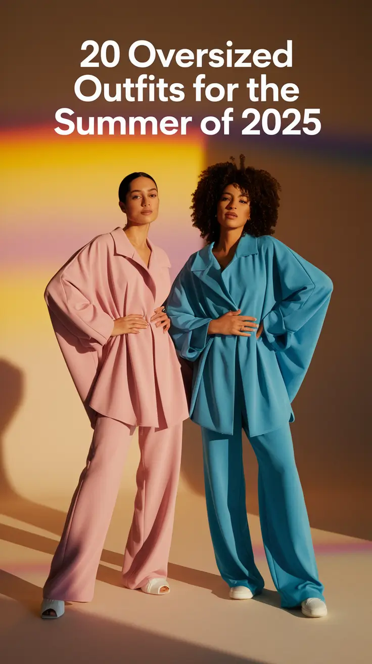 Oversized Outfits for the Summer of 2025: Cute, Casual & Effortless Style Inspo