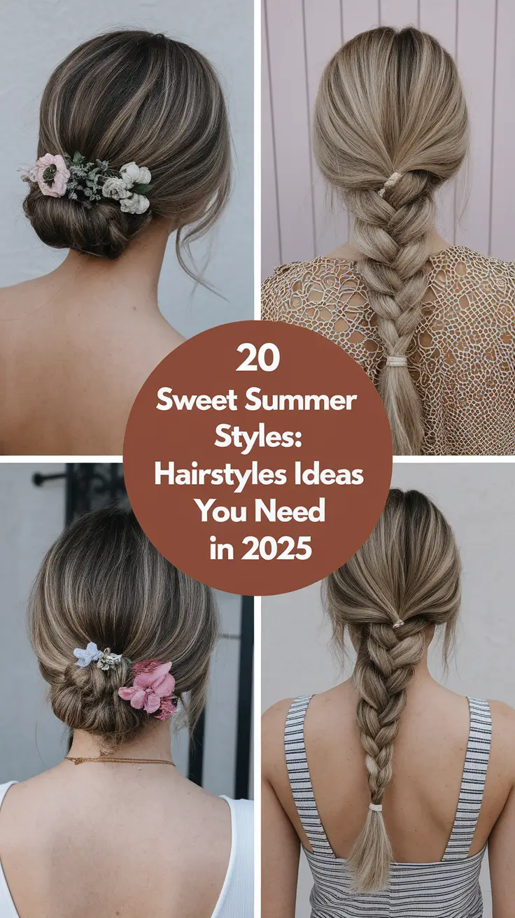 Sweet Summer Styles: Hairstyles Ideas You Need in 2025 – Aesthetic Looks to Try