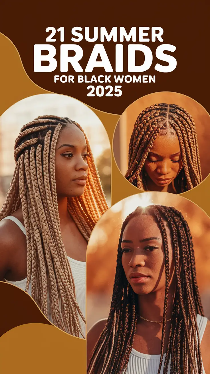 Summer Braids for Black Women 2025: Best Protective Styles for a Hot Season Glow