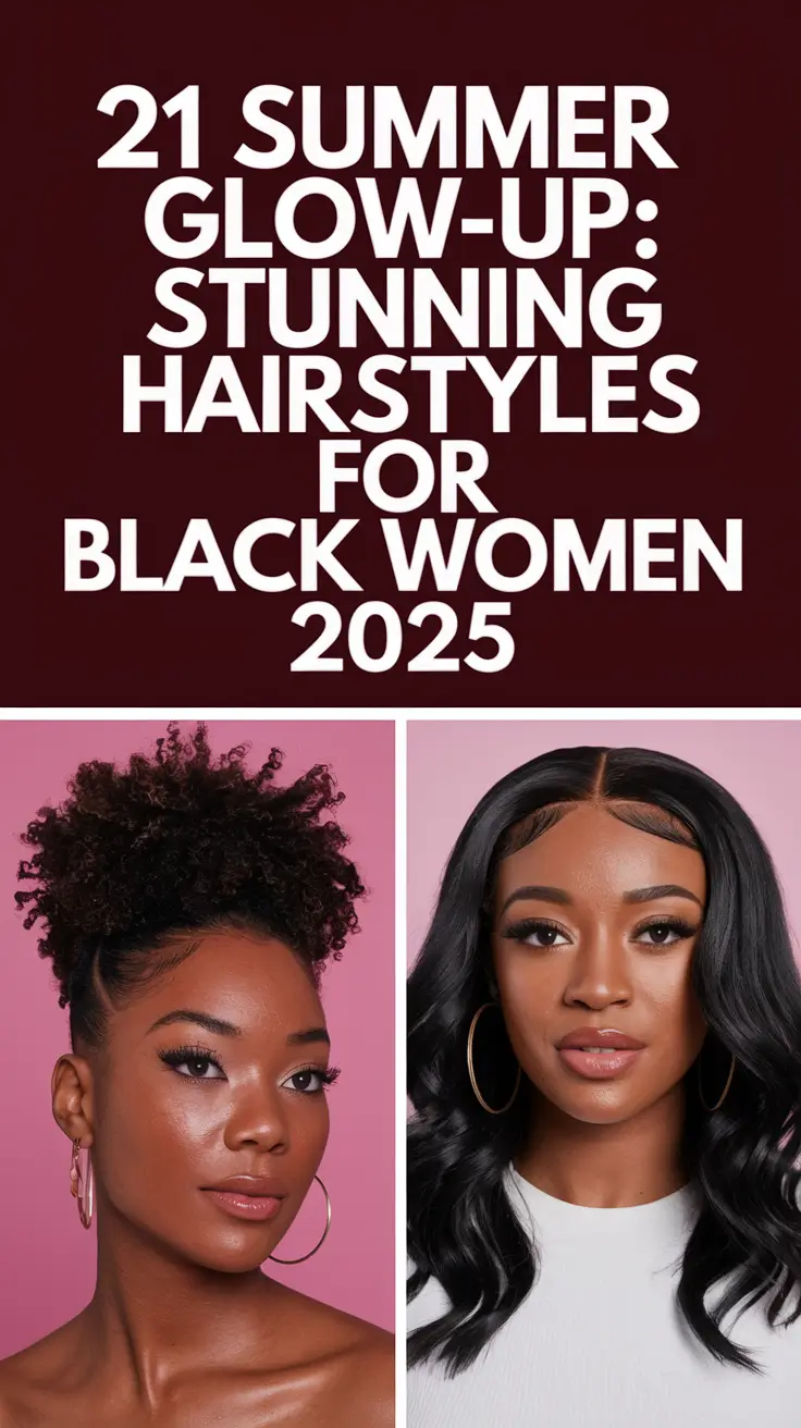 Summer Glow-Up: Stunning Hairstyles for Black Women 2025 – Trendy Looks to Elevate Your Style