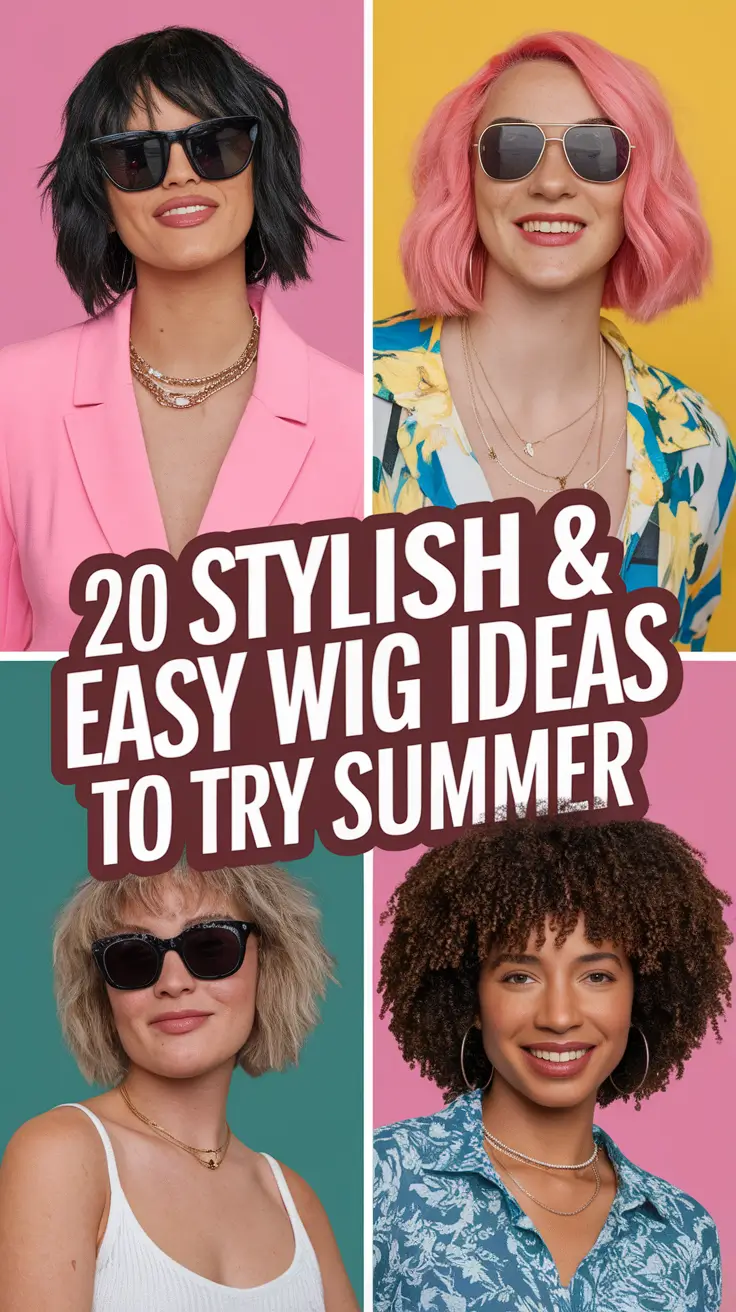 Stylish & Easy Wig Ideas to Try Summer 2025: Bold, Chic & Effortlessly Cool
