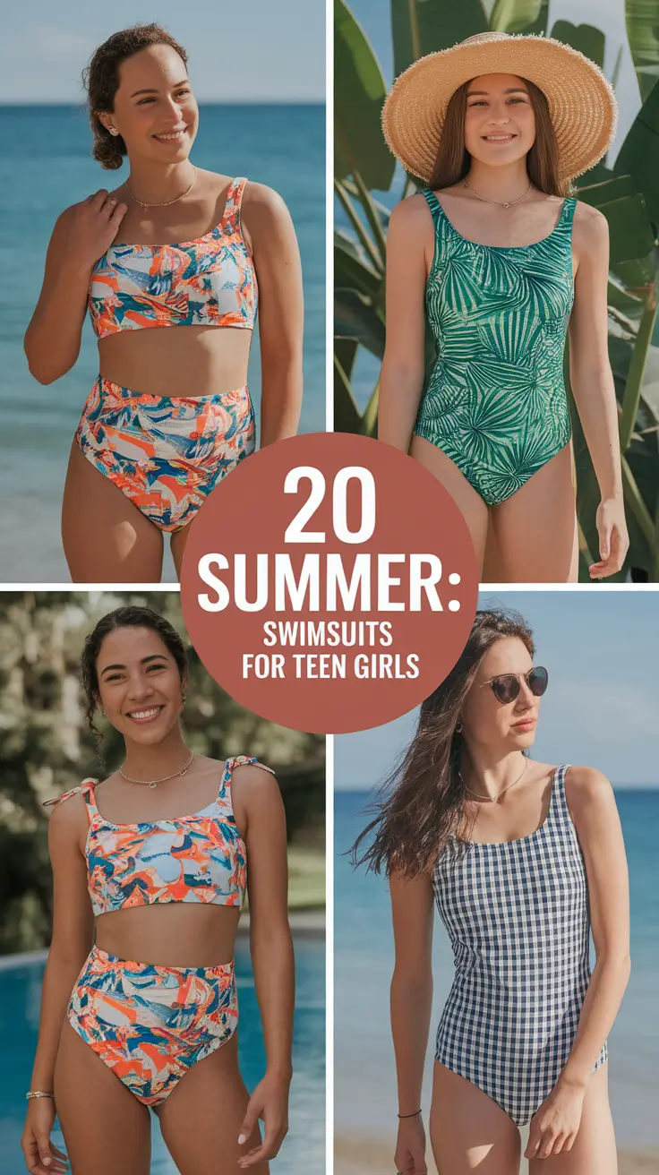 Summer 2025: Swimsuits for Teen Girls That Are Cute, Confident & Pinterest-Ready