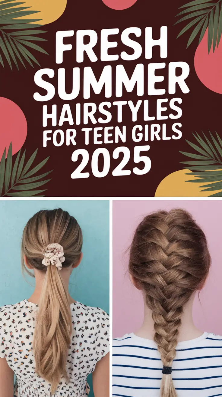 Fresh Summer Hairstyles for Teen Girls 2025: Trendy Ideas for Every Hair Type