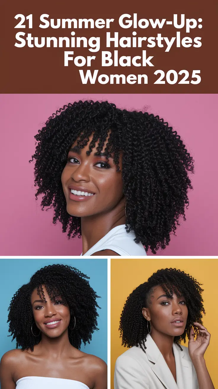 Summer Glow-Up: Stunning Hairstyles for Black Women 2025 – Trendy Looks to Elevate Your Style