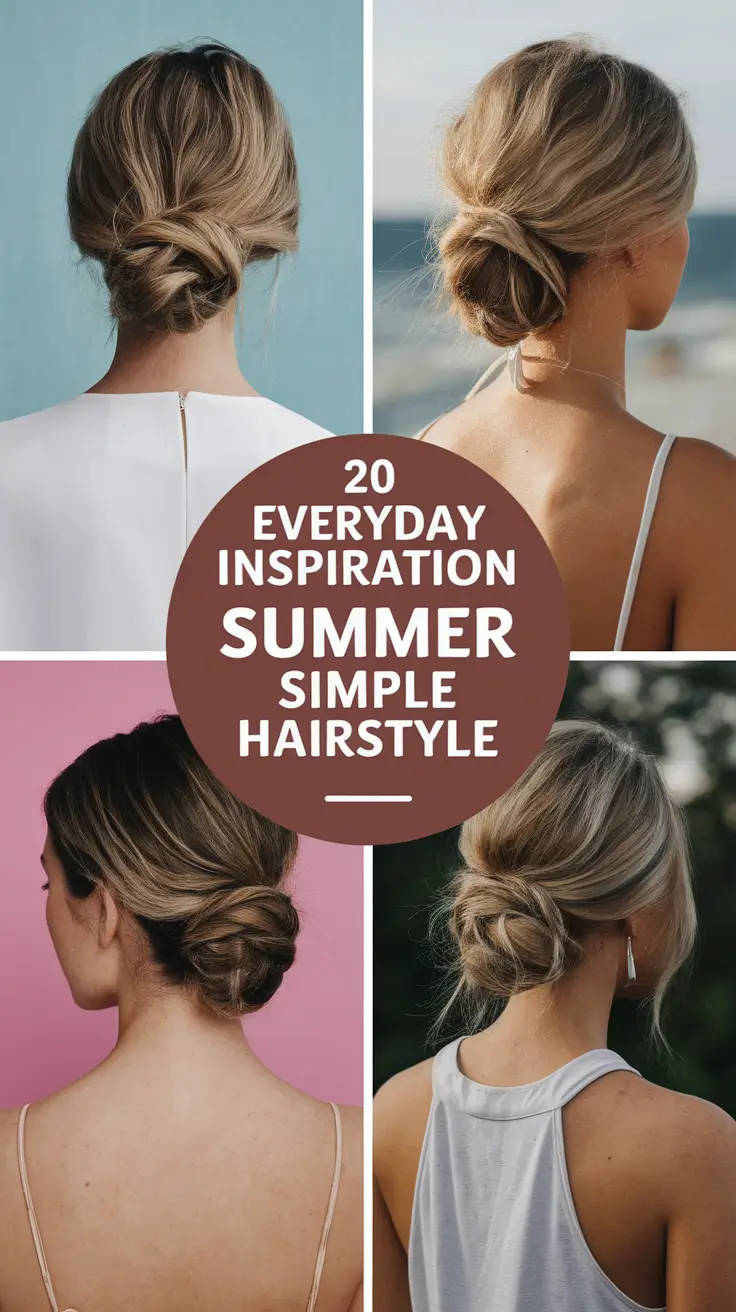 Everyday Inspiration - Summer Simple Hairstyle 2025: Easy & Cute Looks for All Hair Lengths