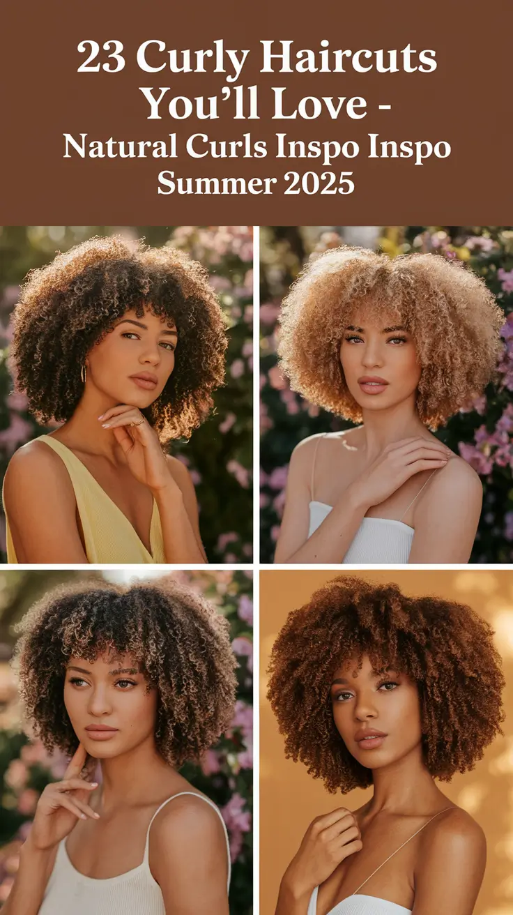 Curly Haircuts You'll Love – Natural Curls Inspo Summer 2025