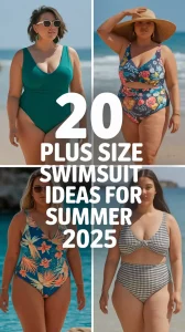 Plus Size Swimsuit Ideas for Summer 2025: Bold Looks, Real Confidence & Beach Poses