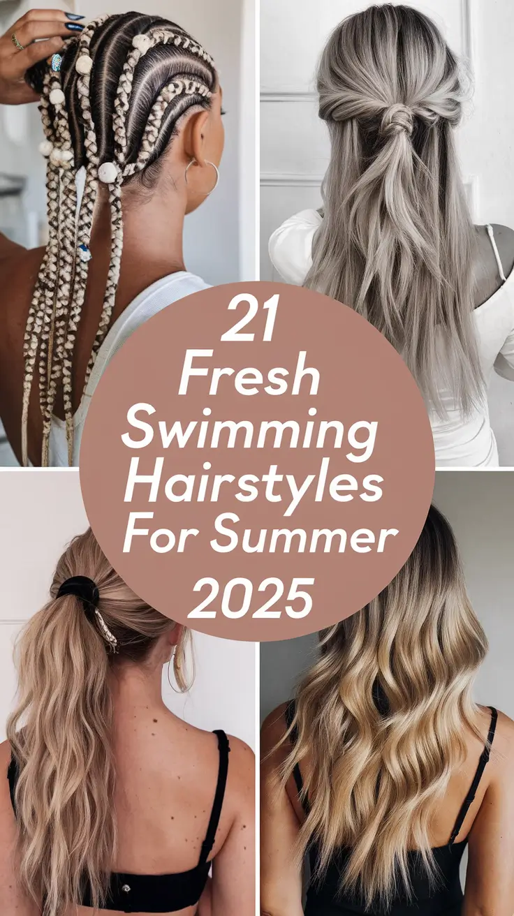 Fresh Swimming Hairstyles for Summer 2025: Easy, Stylish Looks for Every Hair Type