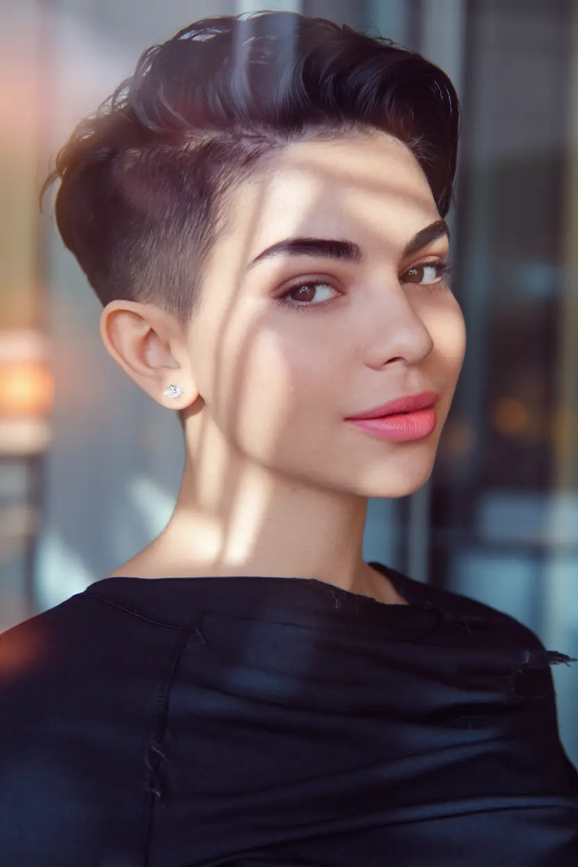 Short & Chic Summer Haircuts - Hot Trends 2025 Textured Pixie with Masculine Energy