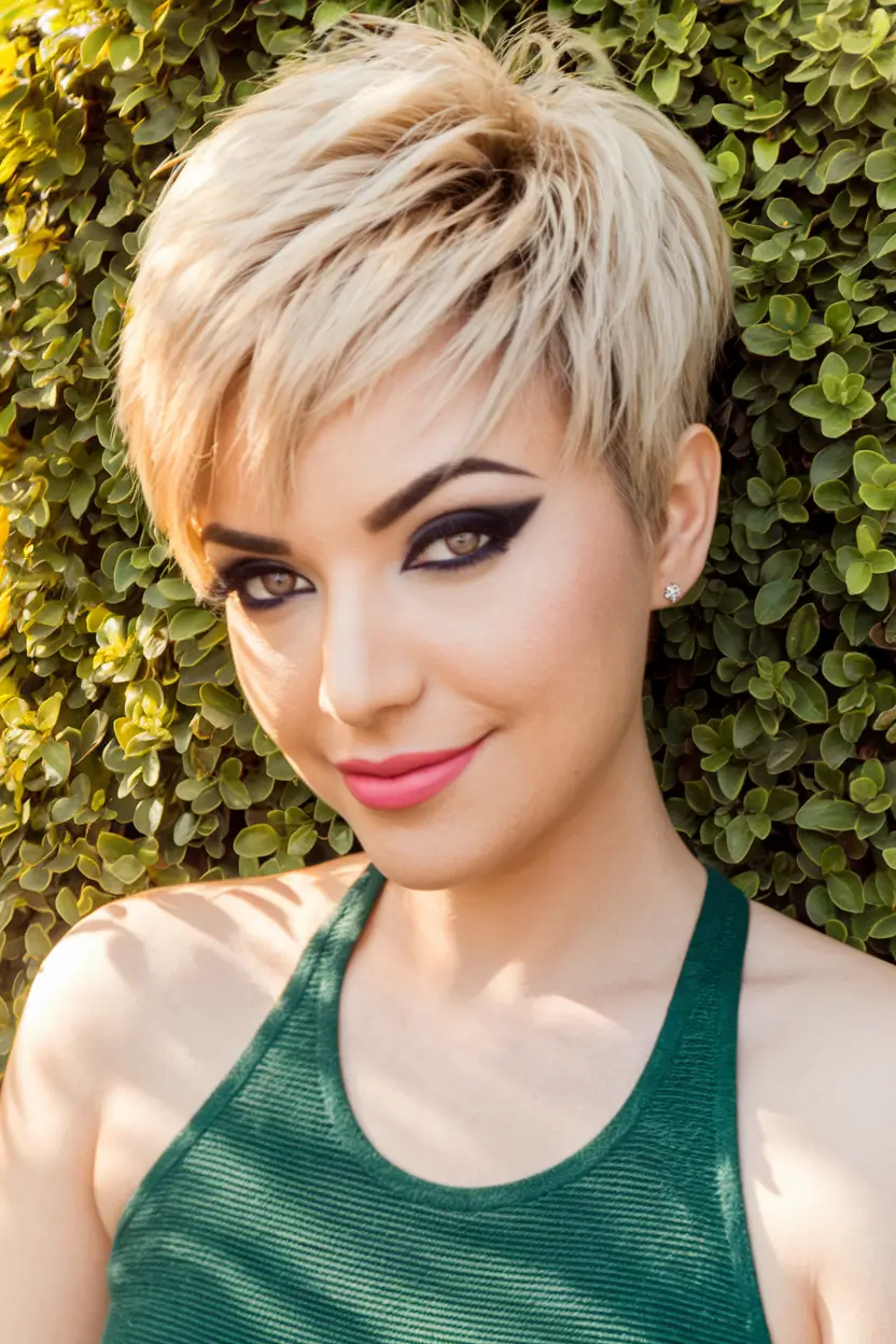Short & Chic Summer Haircuts - Hot Trends 2025 Summer-Ready Pixie Shag