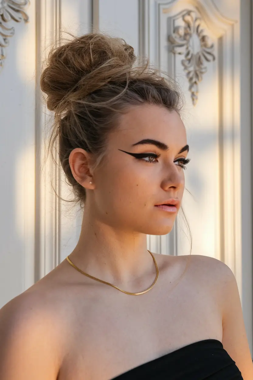 summer bun hairstyles 2025 chic easy updos