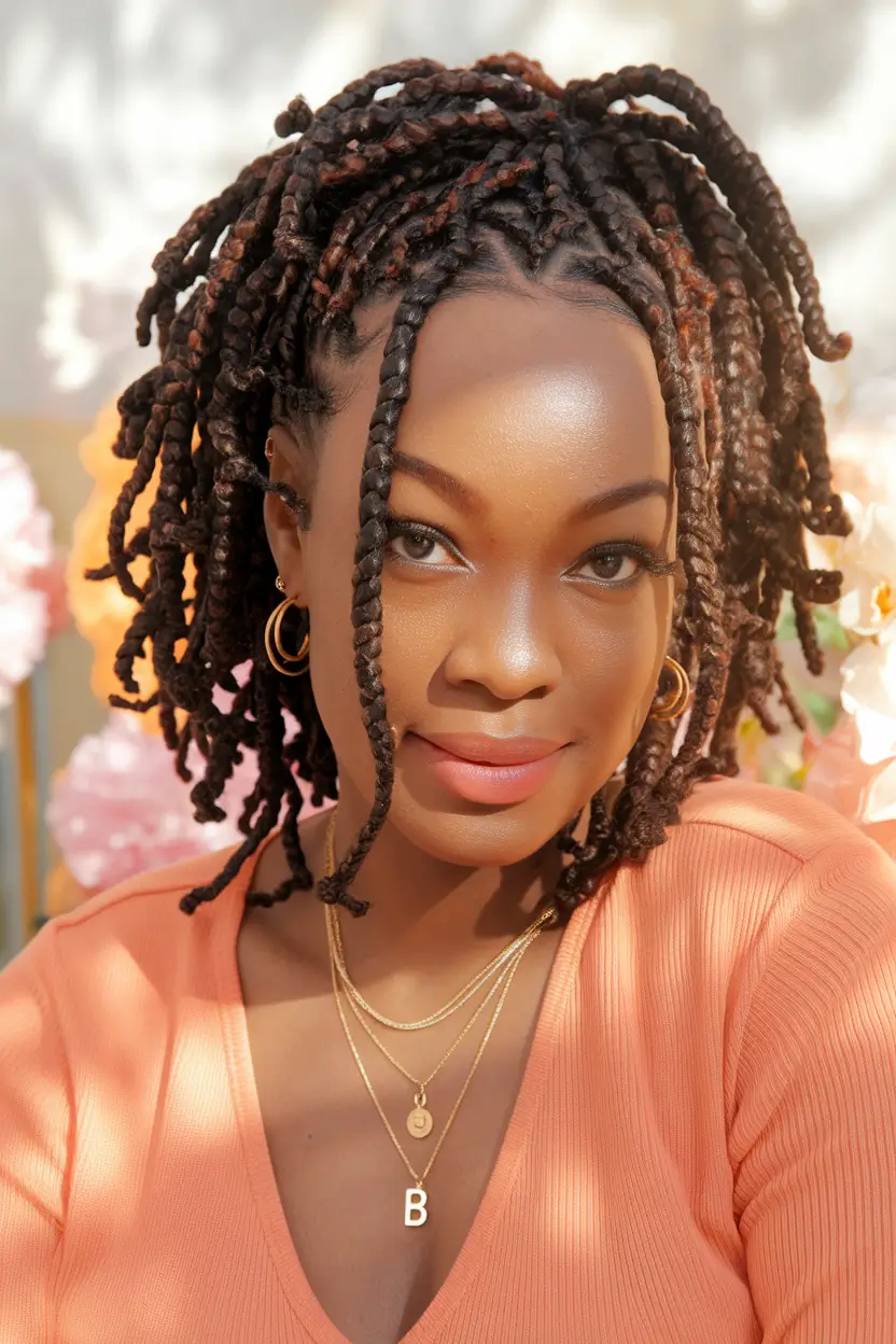 hairstyles black women braided ponytail