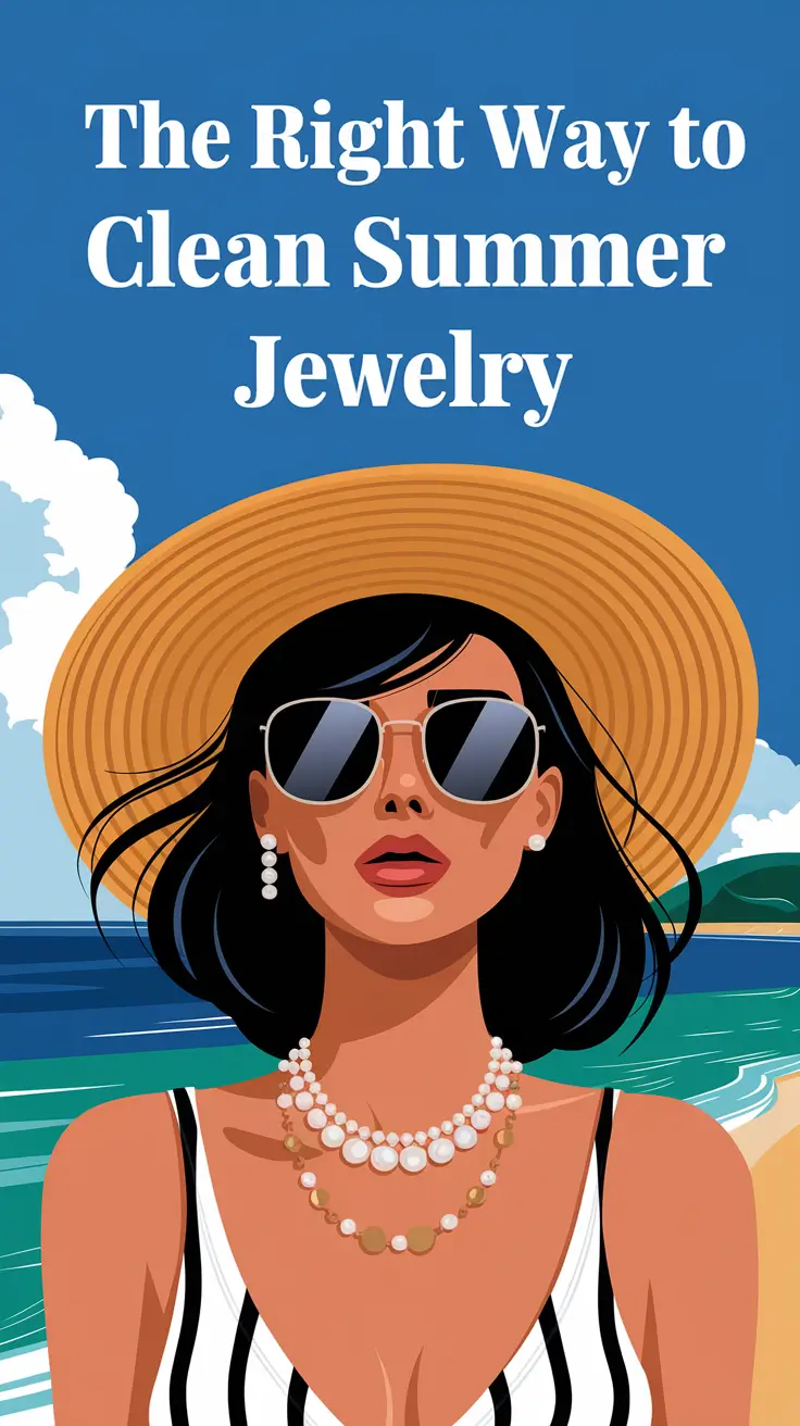 How to Clean Summer Jewelry the Right Way