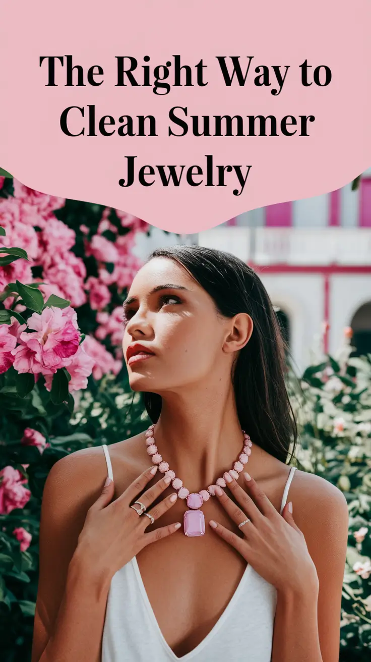 How to Clean Summer Jewelry the Right Way