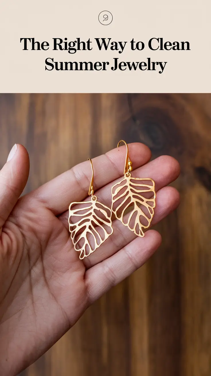 How to Clean Summer Jewelry the Right Way