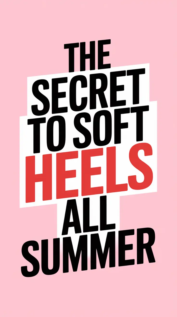 The Secret to Soft Heels All Summer: My 2025 Routine