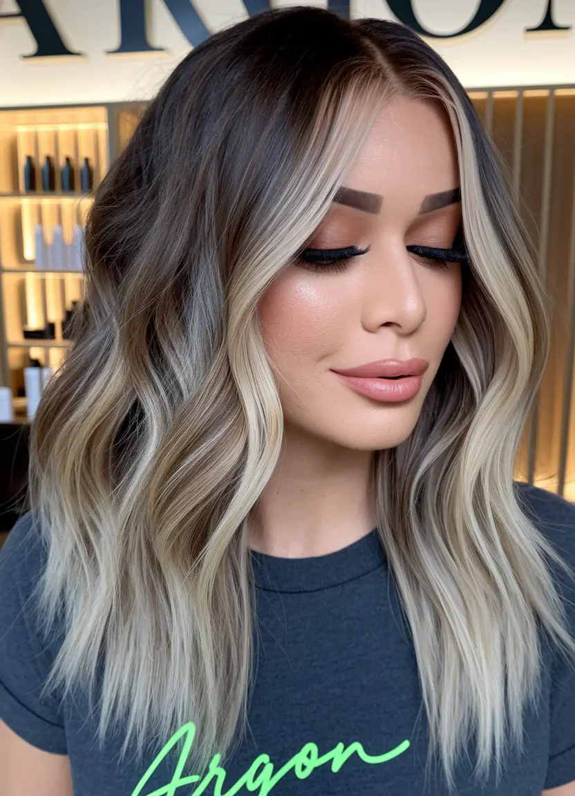 Trends 2025: Summer Highlights Ideas Soft Vanilla Ribbons on Shadow Roots