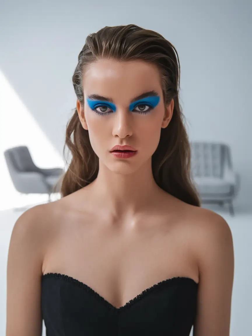 Vacation Hairstyles for Summer 2025: Chic Inspiration Slicked-Back Power Waves