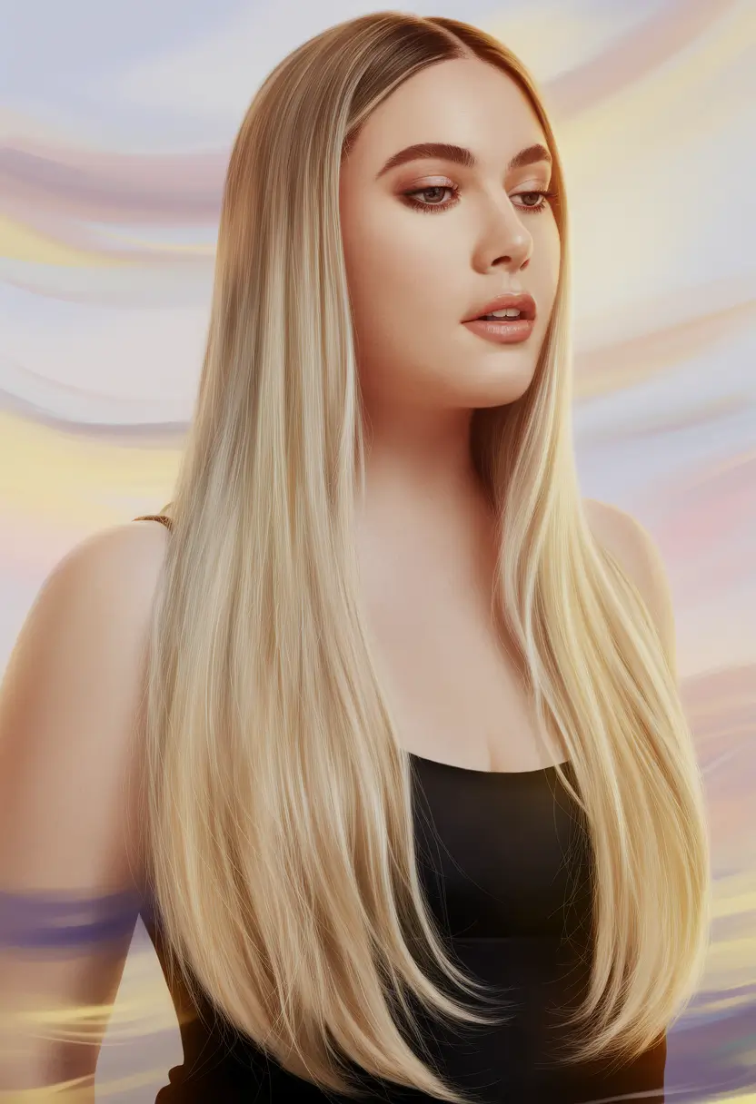 august hair color ideas blonde Glossy Pearl Blonde with Face-Framing Layers