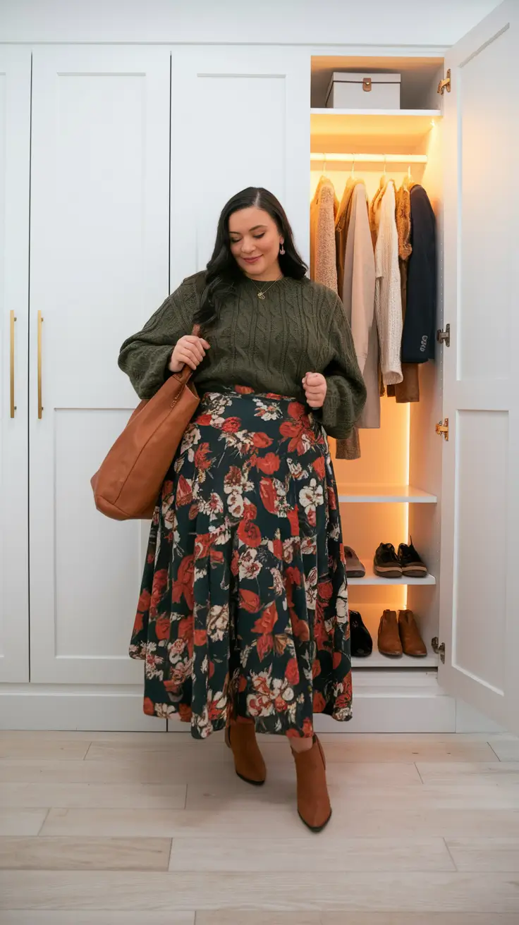 fall-plus-size-outfits-cozy-Soft-Neutrals-and-Floral-Power