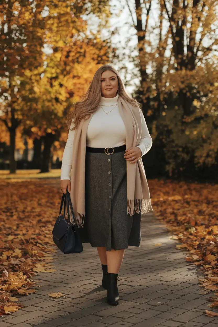 fall-plus-size-outfits-office-Chic-Minimalism-for-Cool-Days