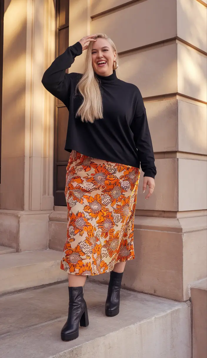 fall-plus-size-outfits-casual-date-night-Bright-Florals-and-a-Strong-Step