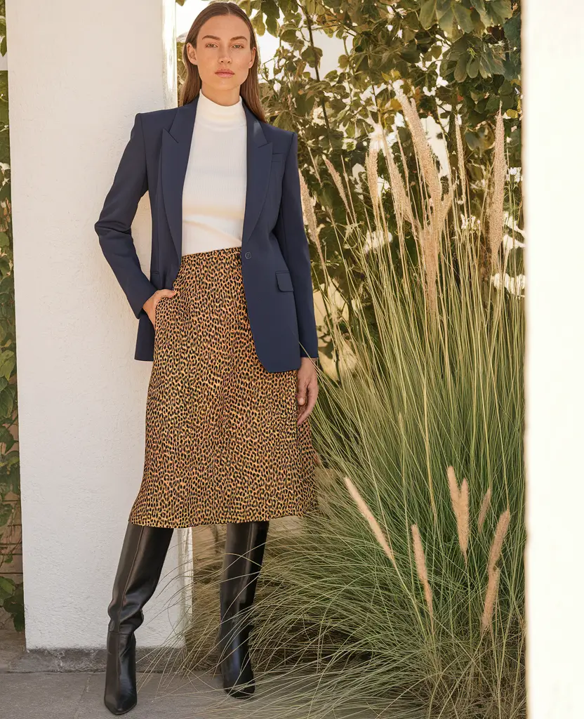 fall transition outfits dress Tailored Wild in a Professional Frame