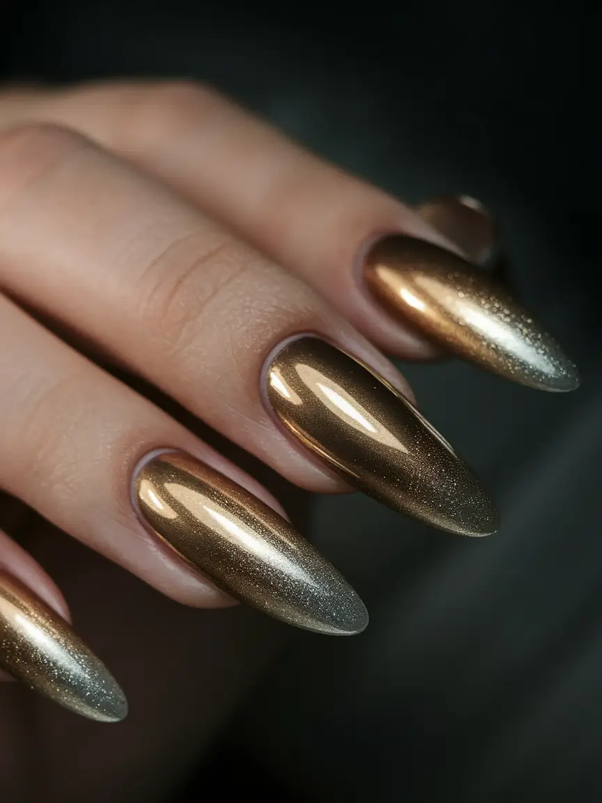 august nails designs almond chrome acrylic easy