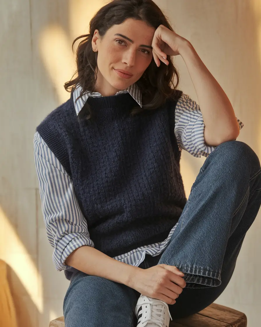 autumn outfits aesthetic classy Effortless Layers With a Nod to Academia