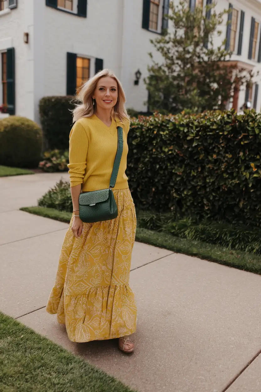 autumn outfits aesthetic Golden Tones and Effortless Grace
