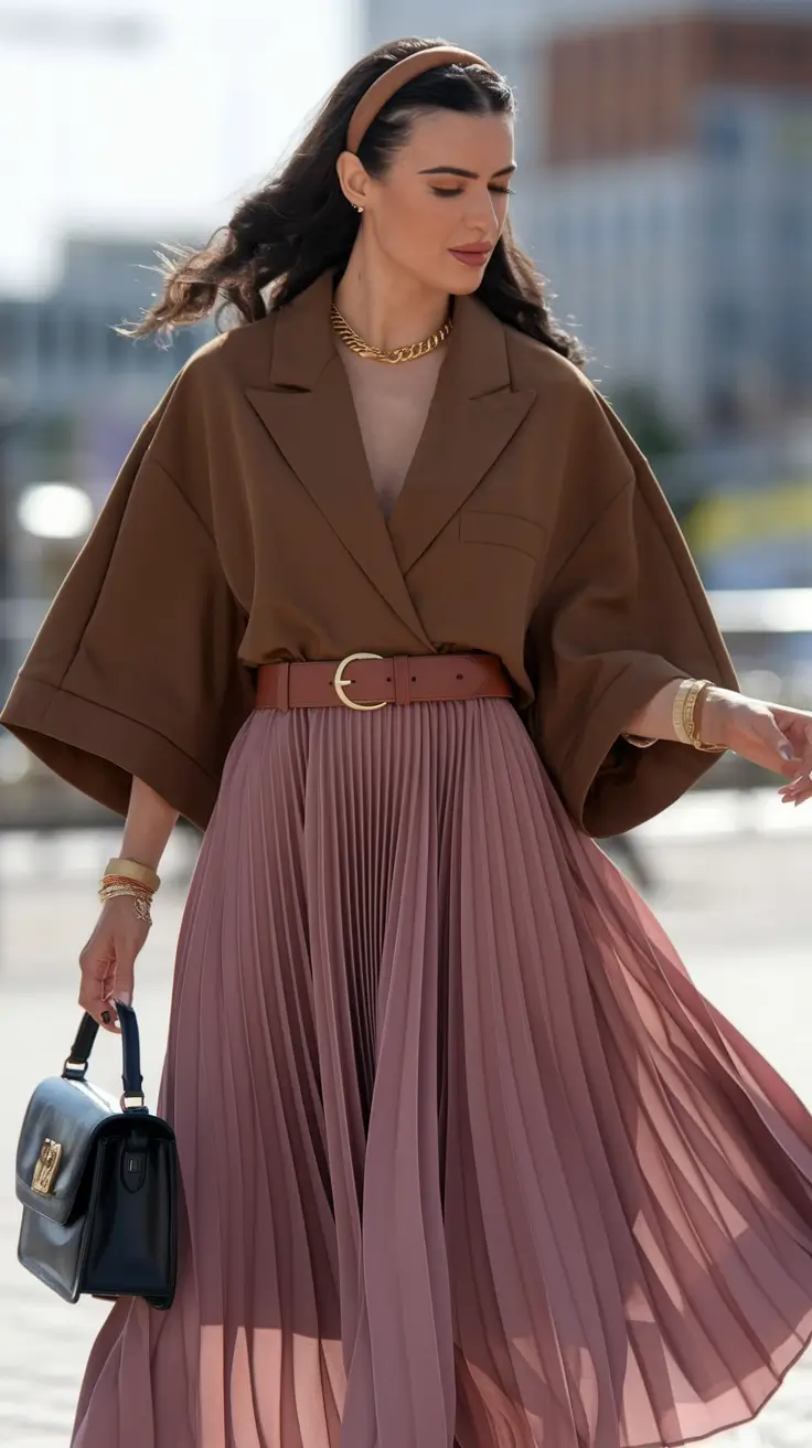 autumn outfits aesthetic classy Modern Grace With a Vintage Flair