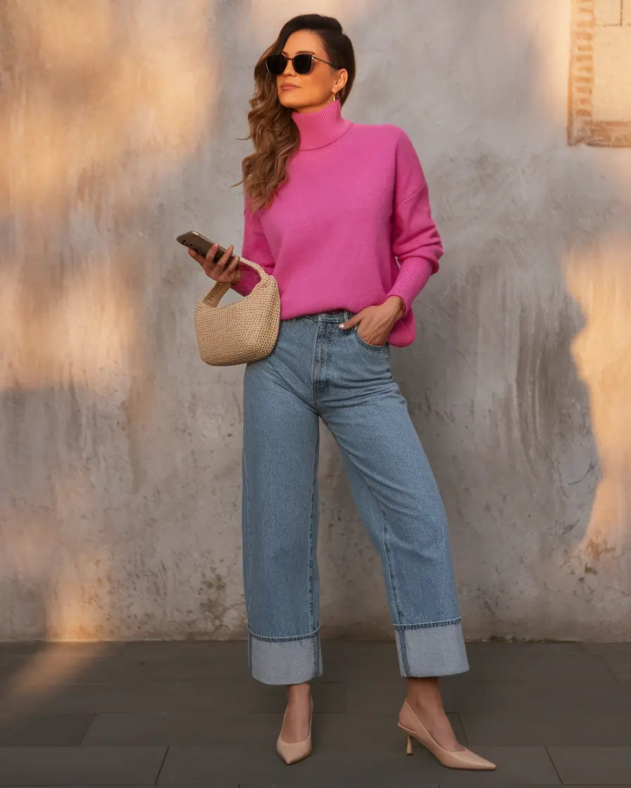 casual fall outfits for women over 30 - ideas 2025 Bold Color, Timeless Shape
