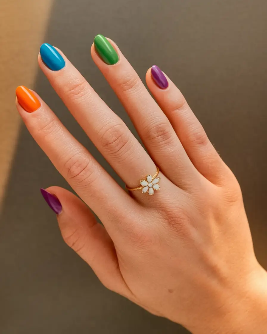 color gel Rainbow Pop for the Bold at Heart