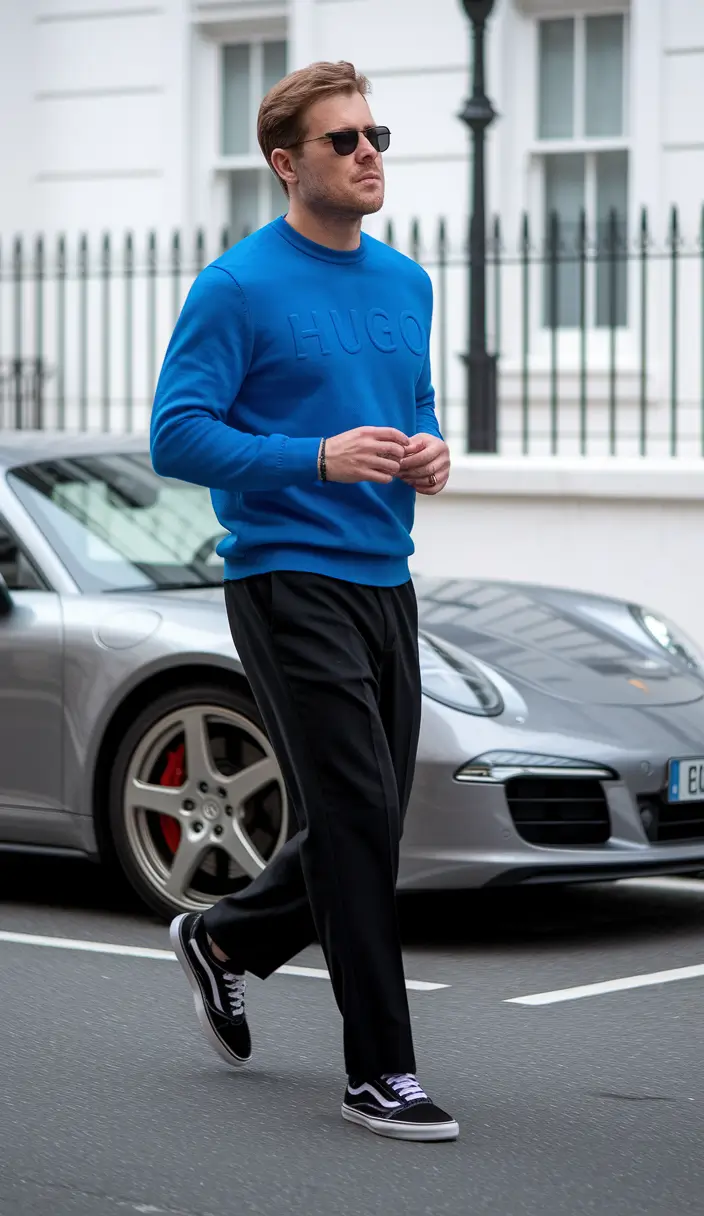 fall outfits for men casual stylish Electric Blue & West End Casual
