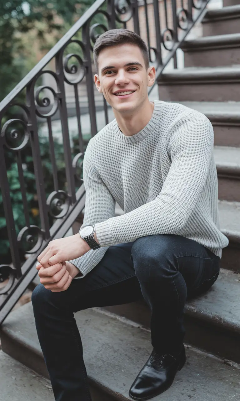 fall outfits for men casual stylish Urban Fall Staples with Understated Strength