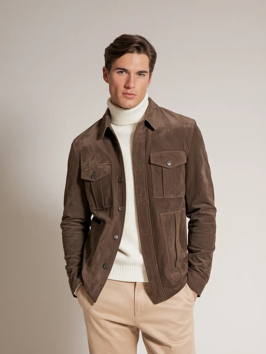 fall outfits for men old money Textured Layers and Quiet Luxury