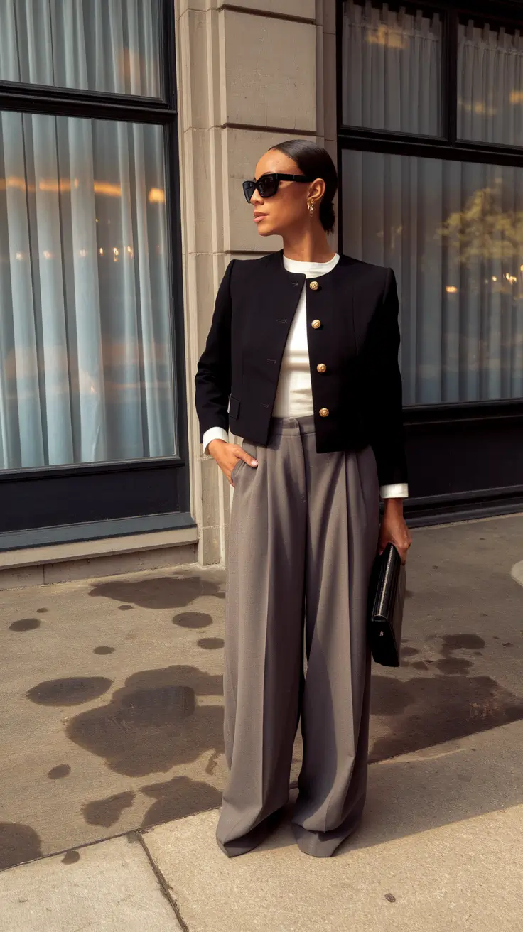 fall fashion women 2025 Feminine Power in Soft Neutrals