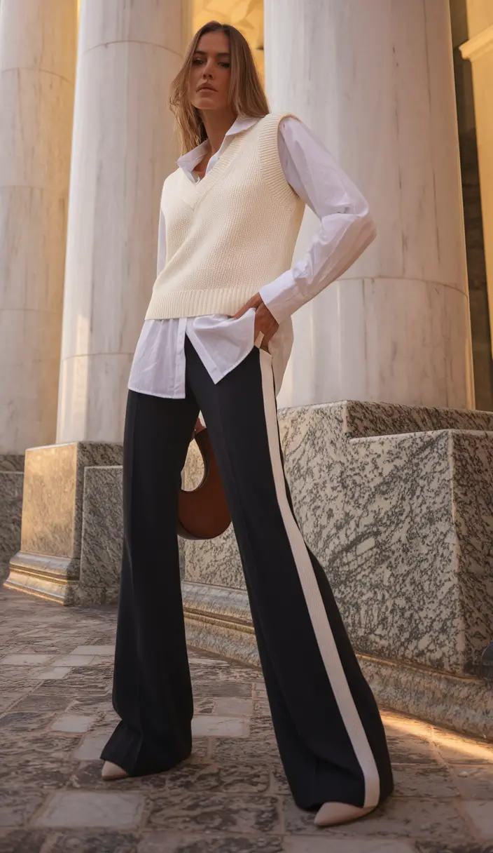 fall fashion women 2025 Academic Cool With a 1990s Sporty Edge