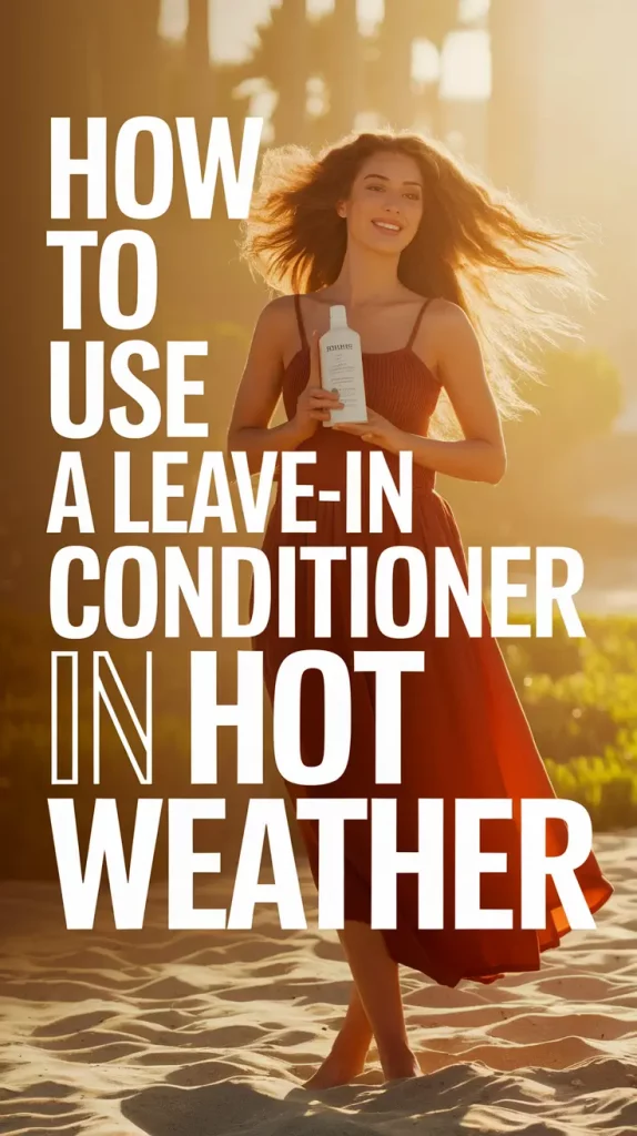 Leave-In Conditioner in Hot Weather: My Summer Hair Routine
