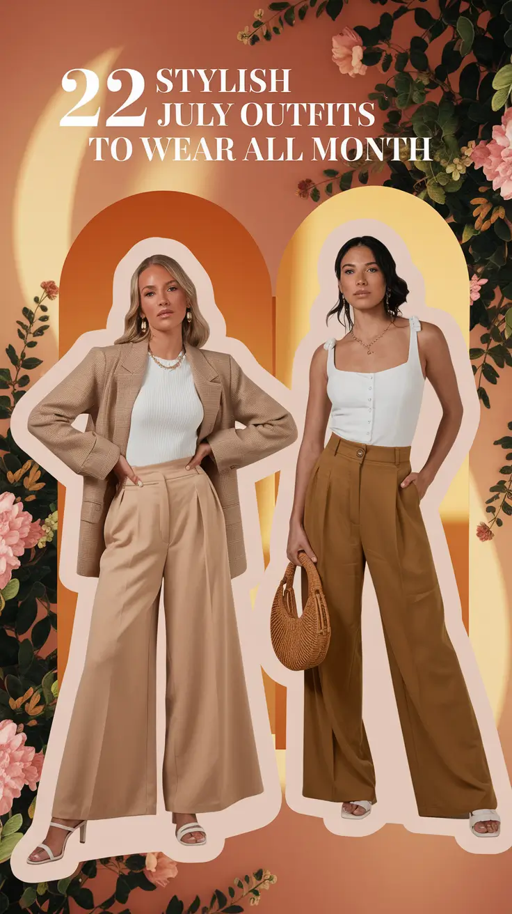 Stylish July 2025 Outfits to Wear All Month: What to Wear from the 4th of July to Every Summer Day