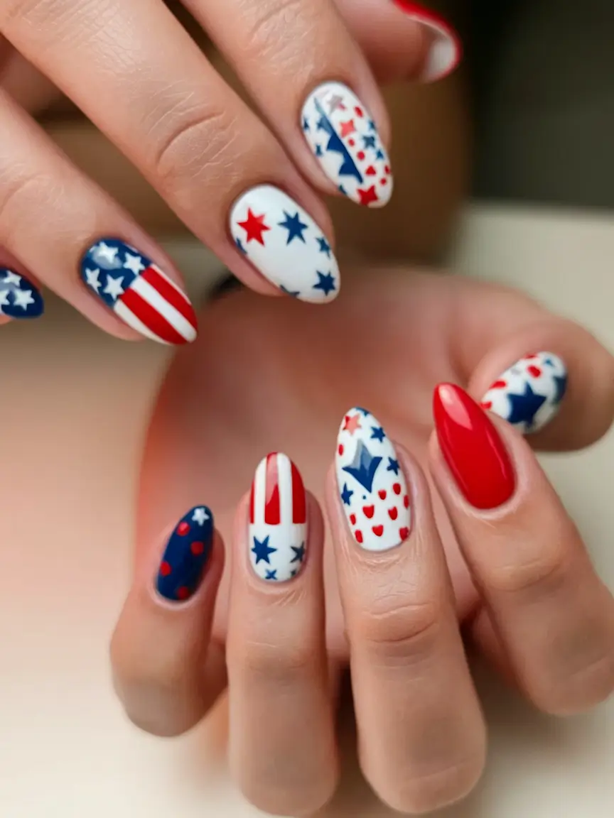 July 2025 Nails You’ll Want to Copy: Trendy Designs for the 4th of July and Beyond