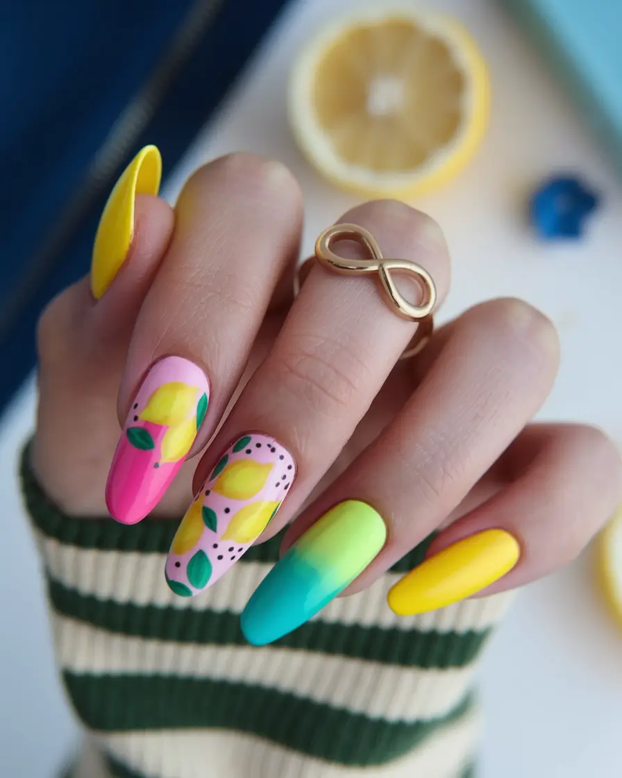 Nail Inspo for Summer 2025+Lemonade Stand Realness