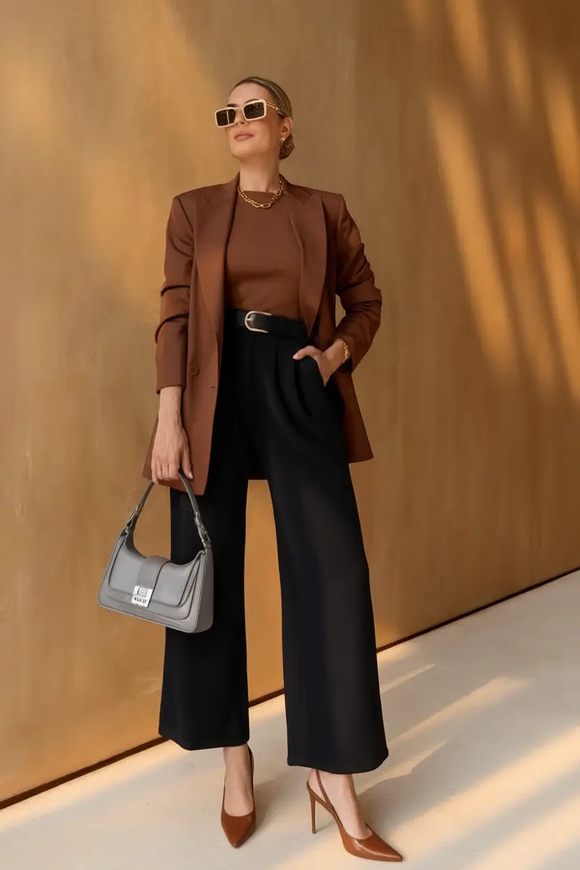 Office-Ready Fall Outfits for Women – Business Casual 2025: Trendy & Comfy Looks for Work