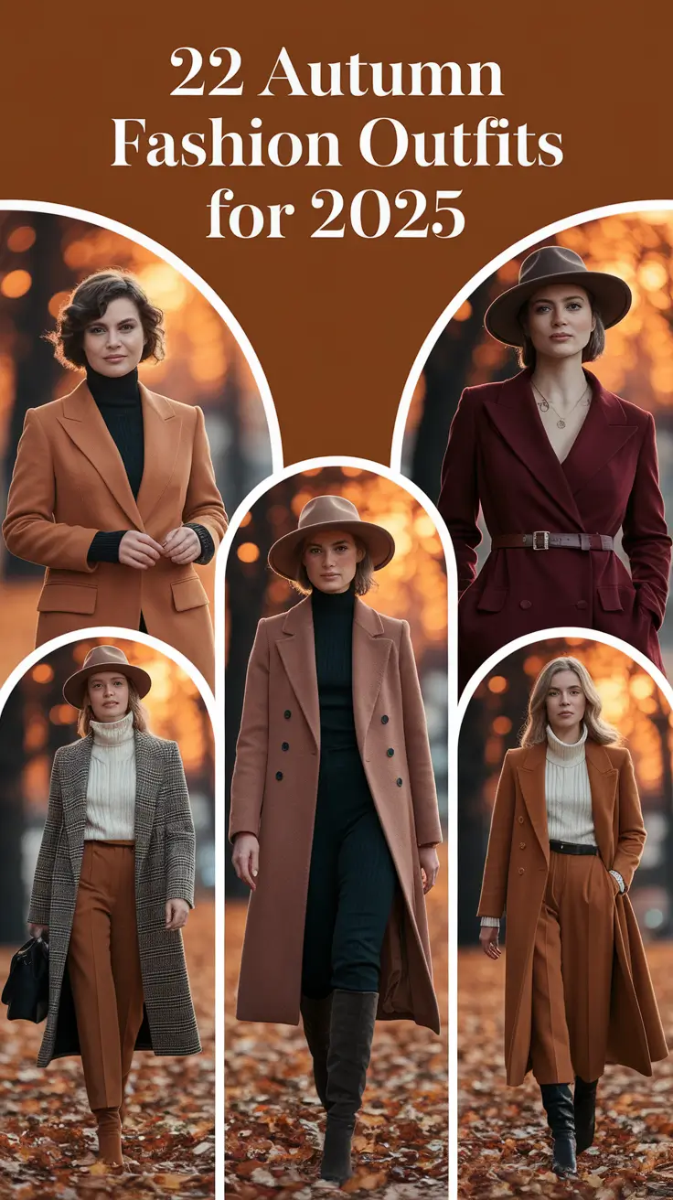 Autumn Fashion Outfits for 2025: Your Guide to Aesthetic Classy Looks This Fall