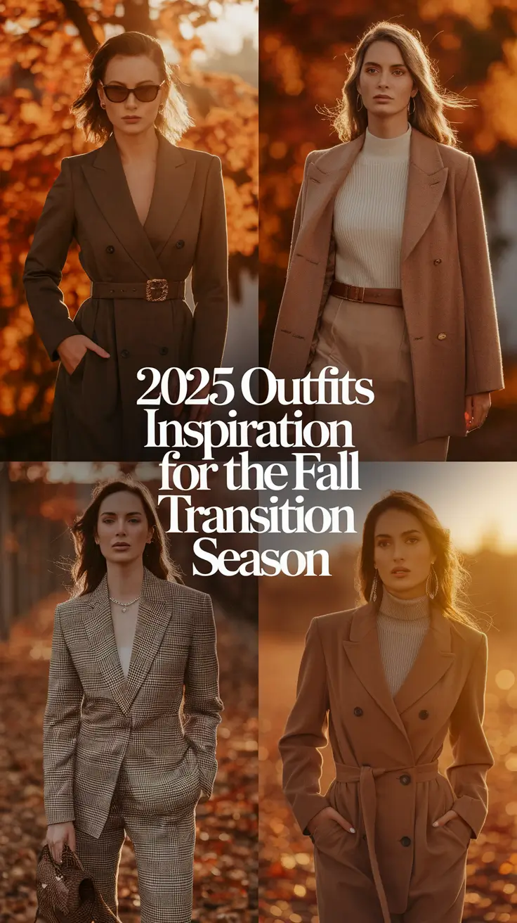 2025 Outfits Inspiration for the Fall Transition Season: Easy Looks That Feel Effortless