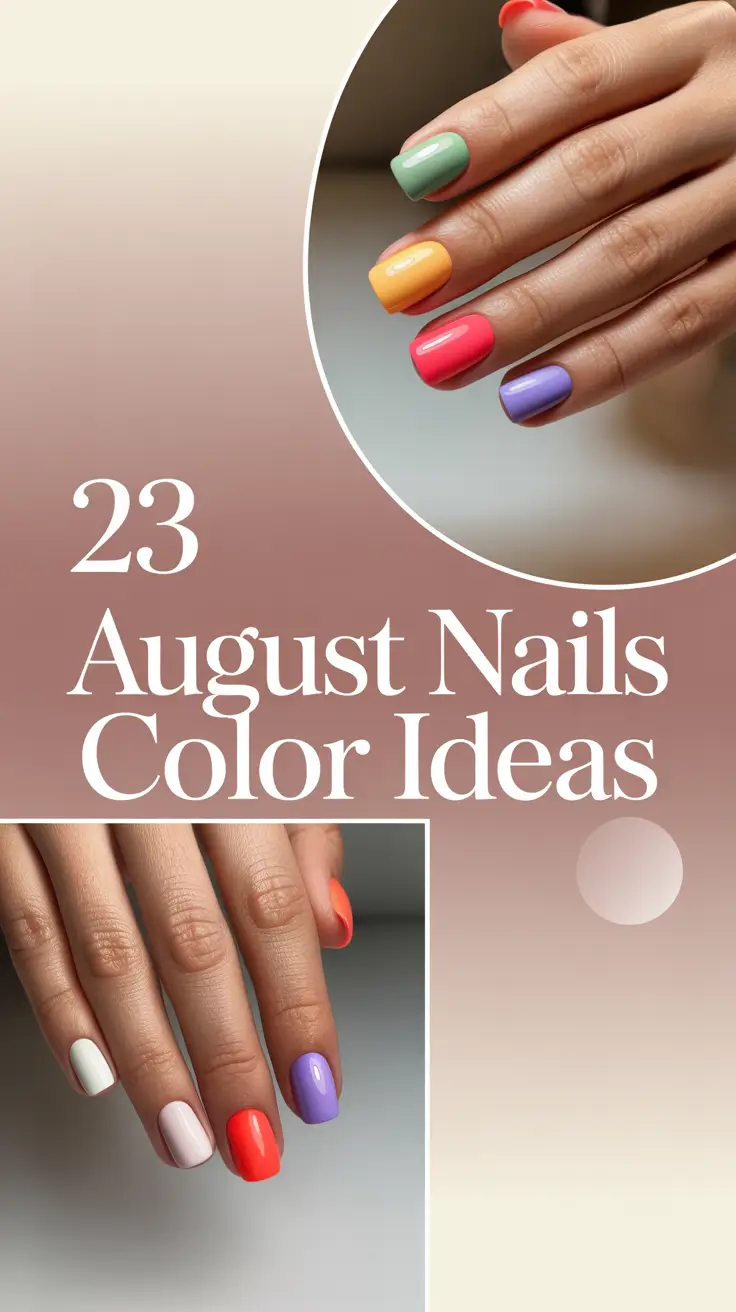 August Nails Color Ideas 2025 That Are Too Cute to Miss — From Chrome to Green Gel