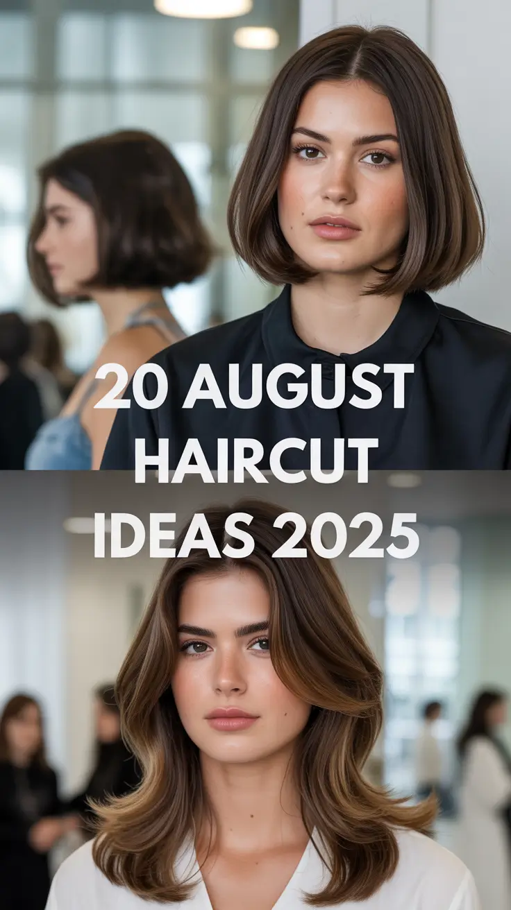 August Haircut Ideas 2025: Fresh Styles for Every Length, From Bobs to Bangs